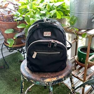 Brighton nylon backpack purse